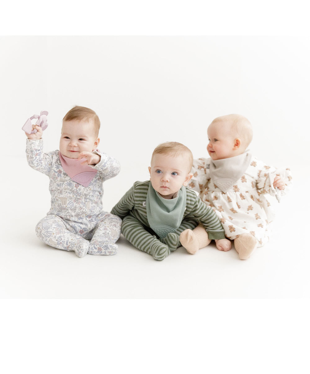 Cheeky Chompers Teethers Cheeky Chompers Darcy the Elephant Teether - Dusky pink