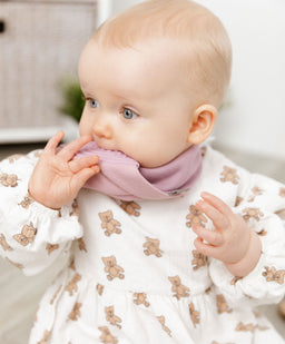 Cheeky Chompers Teethers Cheeky Chompers Neckerchew - Dusky Pink