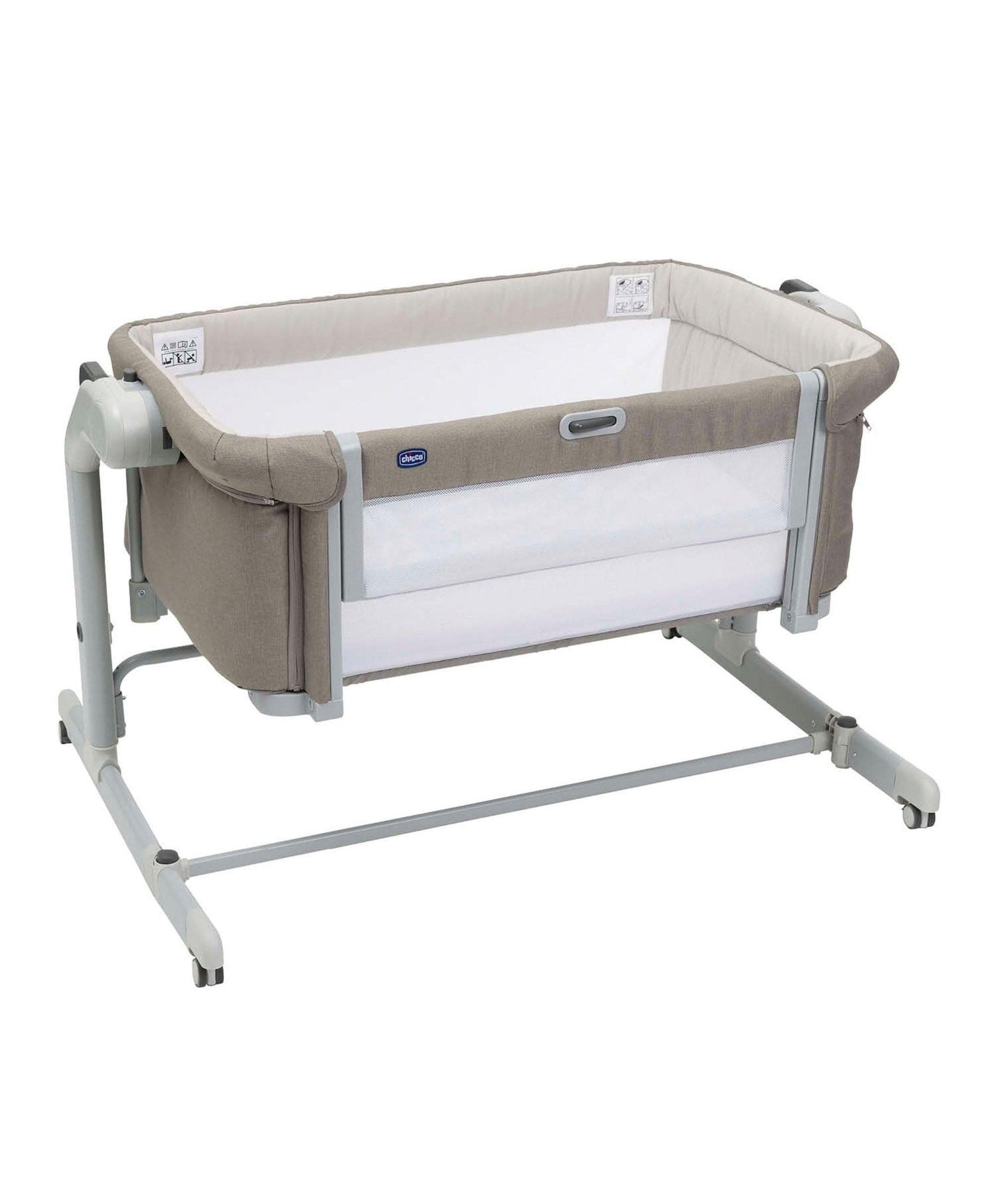 Chicco Next2Me Magic Evo Bedside Crib – Desert Taupe – Mamas