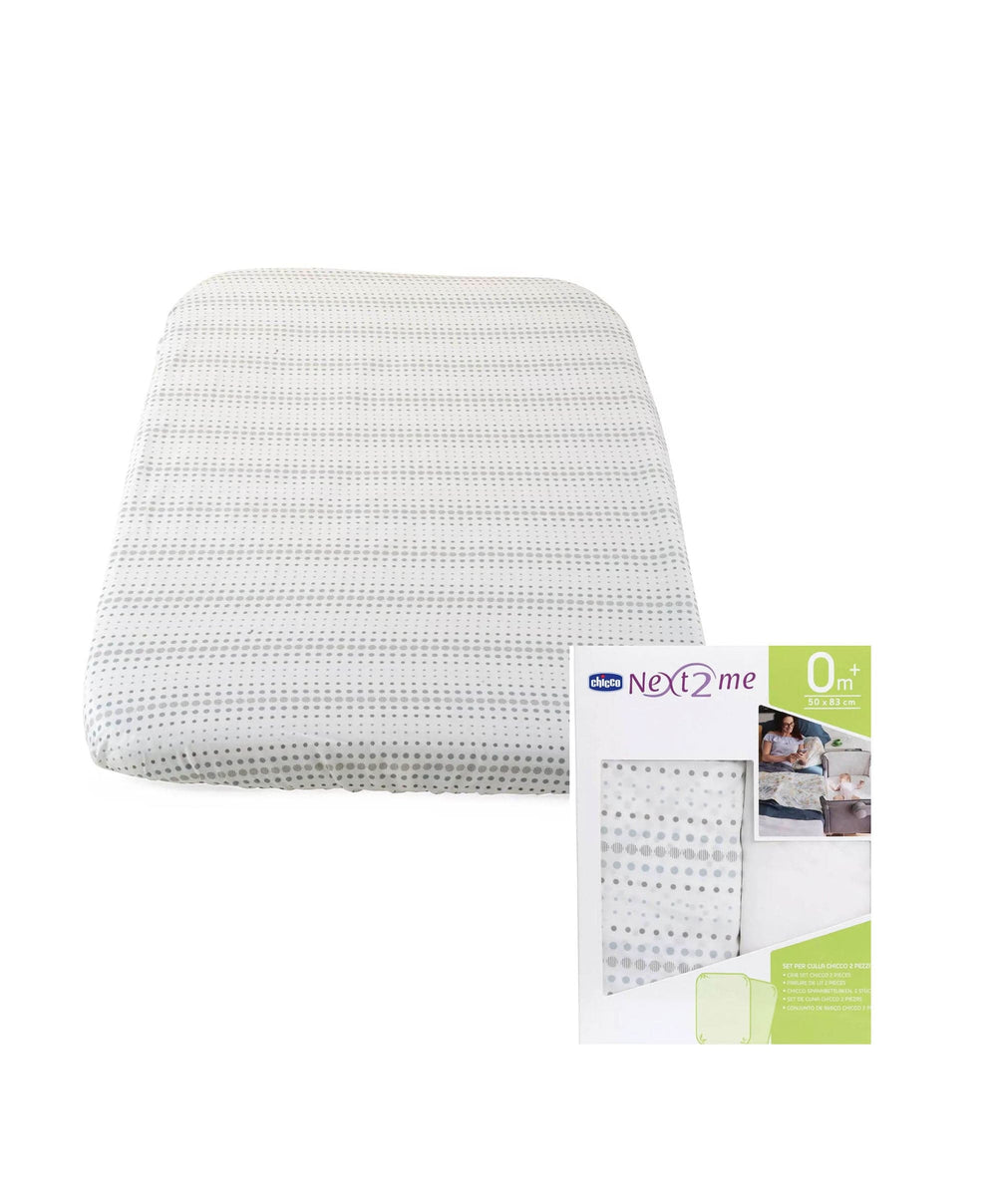 Chicco Sheets Chicco Next2Me Fitted Sheets Crib Set (2 Piece) - Air
