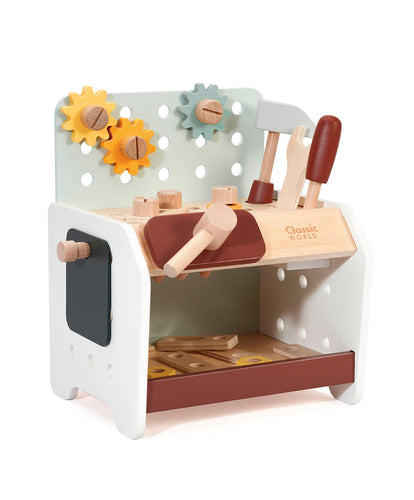 Classic World Activity Toys Classic World Mini Wooden Workbench Toy