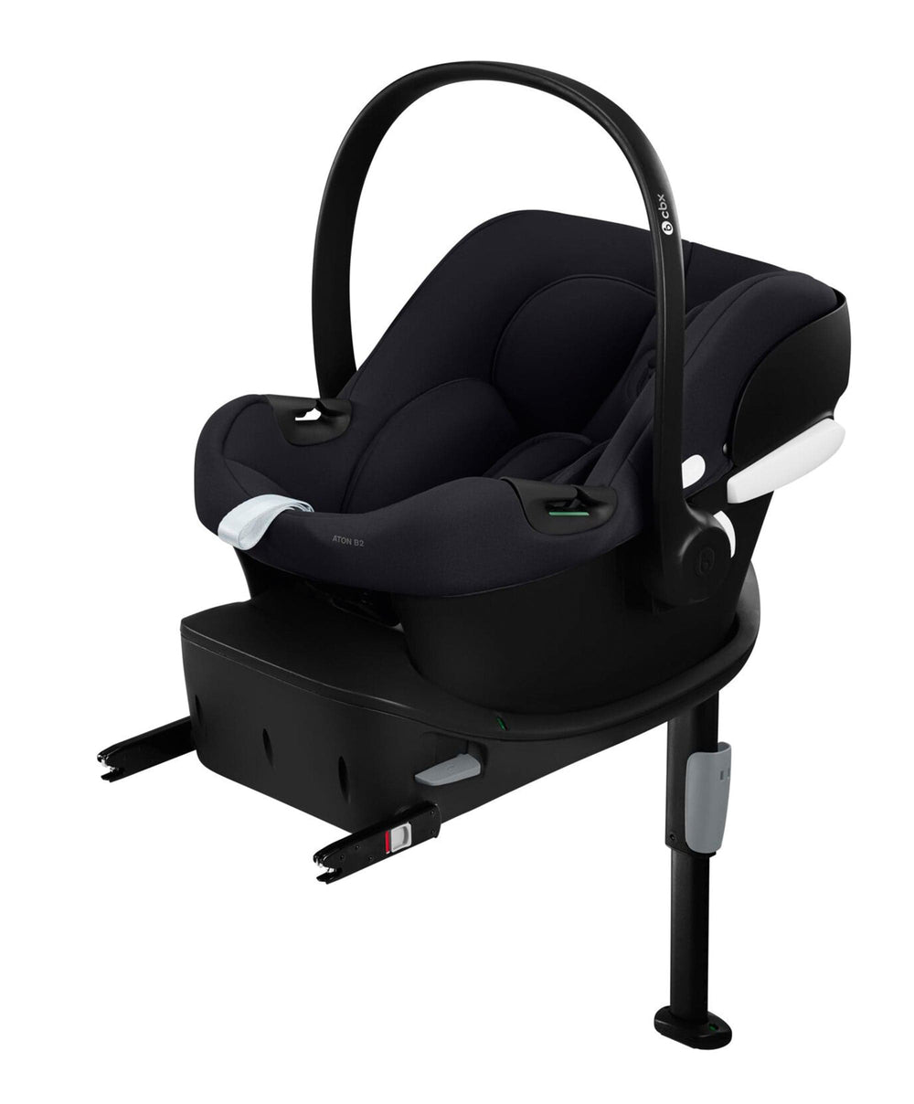 Flip XT³ Pushchair Complete Bundle with Cybex Aton B2 i-Size Car Seat &amp; Base (7 Pieces) – Stone