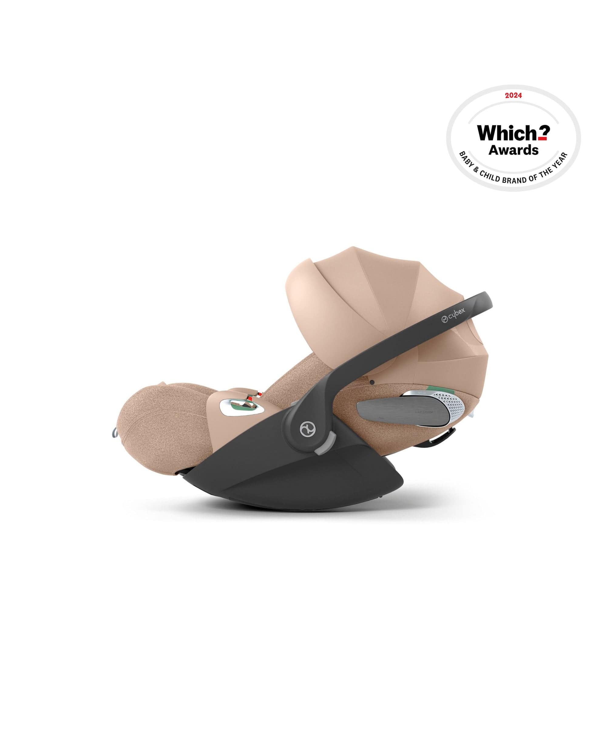 Cybex Cloud T i-Size + Baby Car Seat & Base Bundle – Cozy Beige
