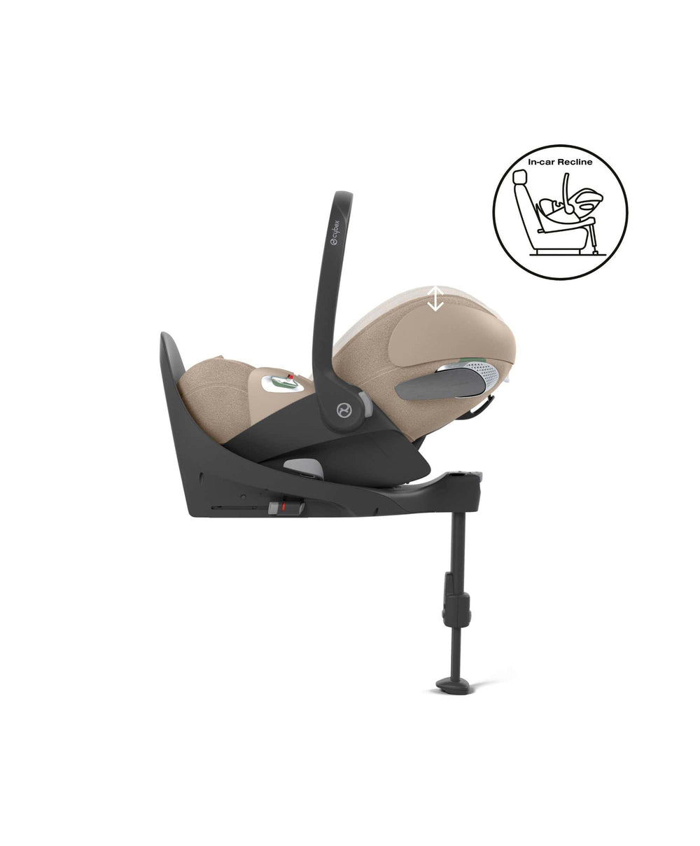 Cybex Baby Car Seats Cybex Cloud T i-Size + Baby Car Seat &amp; Base Bundle – Cozy Beige