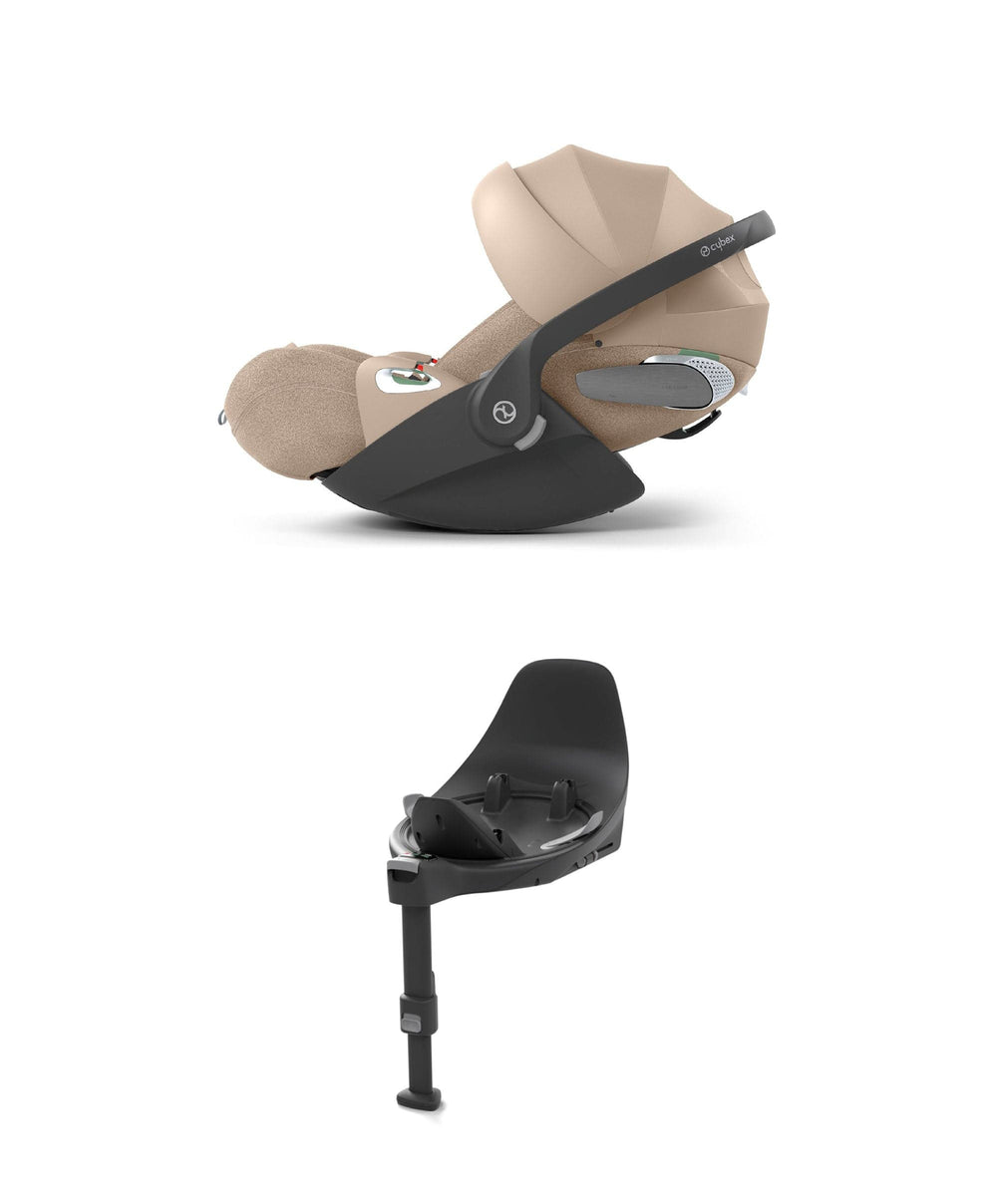 Cybex Baby Car Seats Cybex Cloud T i-Size + Baby Car Seat &amp; Base Bundle – Cozy Beige