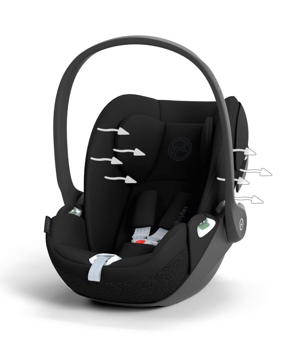 Cybex Cloud T I Size Baby Car Seat Sepia Black Mamas Papas UK cybex-cloud-t-i-size-baby-car-seat-sepia-black-mamas-papas-uk