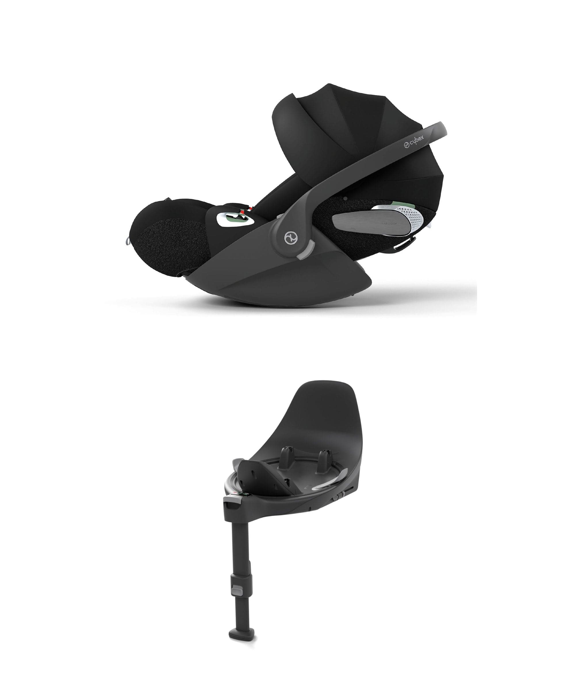Cybex Cloud T i-Size Rotating Baby Car Seat & Base Bundle - Sepia