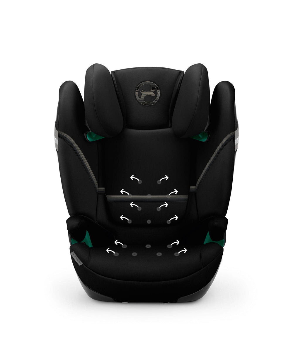 Cybex Baby Car Seats Cybex Solution S2 I-FIX Car Seat - Moon Black