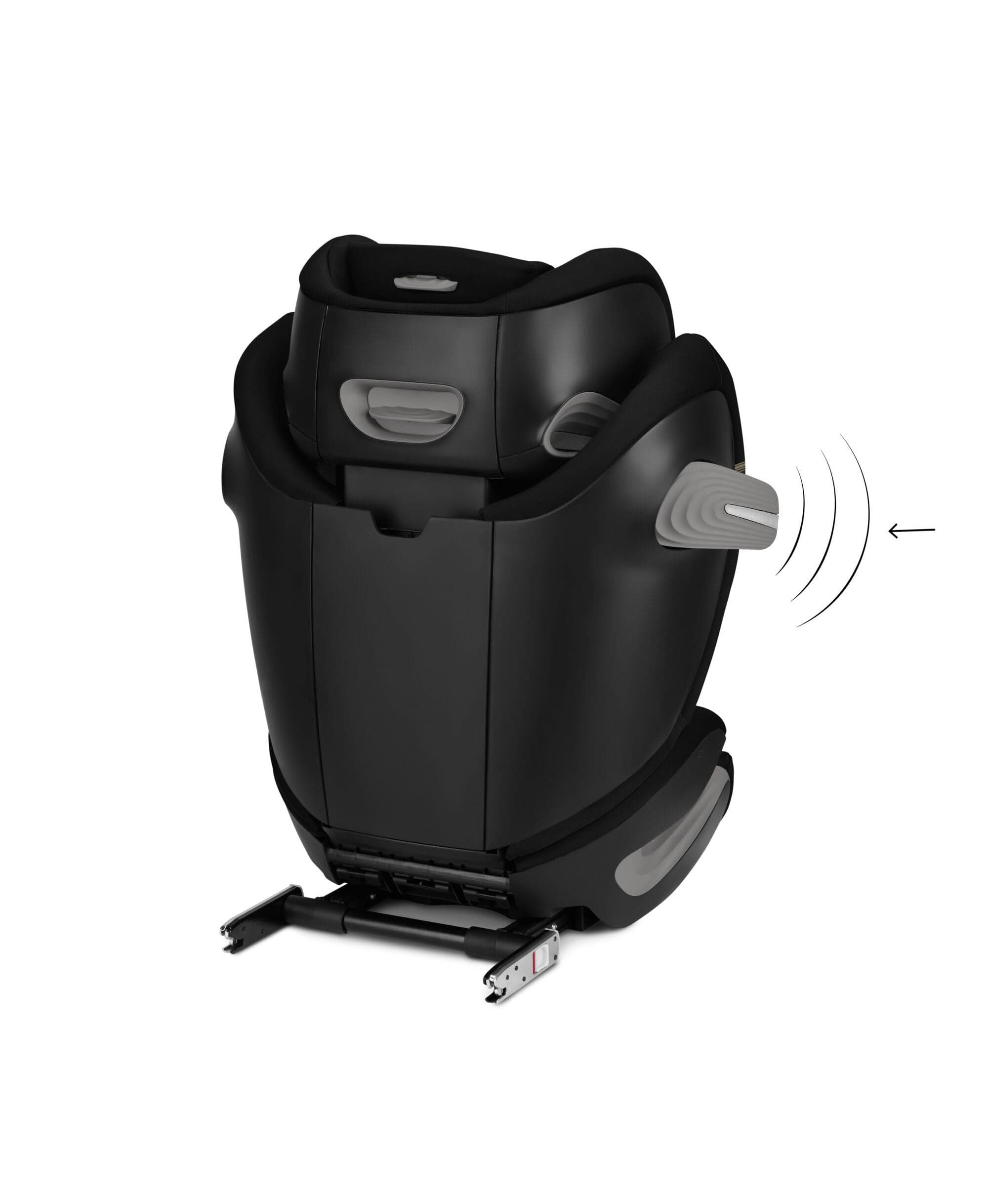 Cybex Solution S2 I-FIX Car Seat - Moon Black – Mamas & Papas UK