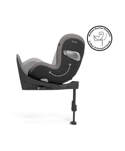 Cybex Baby Car Seats Sirona T i-Size 360° Rotating Car Seat in Mirage Grey