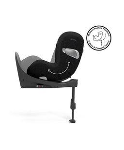 Cybex Baby Car Seats Sirona T i-Size 360° Rotating Car Seat in Sepia Black