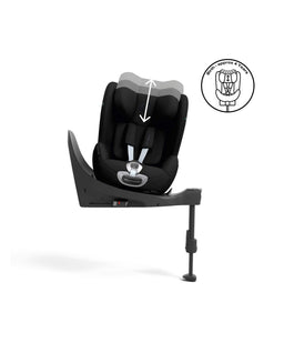 Cybex Baby Car Seats Sirona T i-Size 360° Rotating Car Seat in Sepia Black