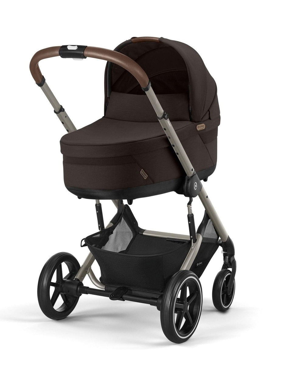 Cybex Carrycots Cybex Balios S Lux Carrycot – Chocolate Brown