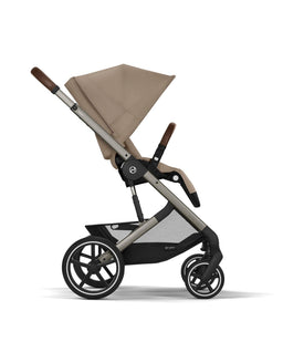 Cybex Cybex Balios Bundle with Cybex Cloud T i-Size Rotating Baby Car Seat & Rotating Base (7 Pieces) -Almond Beige