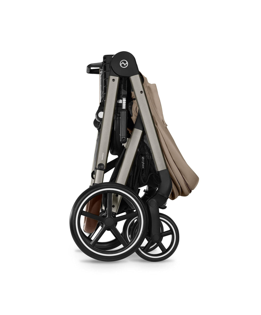Cybex Cybex Balios Bundle with Cybex Cloud T i-Size Rotating Baby Car Seat &amp; Rotating Base (7 Pieces) -Almond Beige