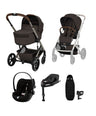 Cybex Cybex Balios Ultimate Pushchair Bundle with Cybex Cloud G3 Car Seat - Chocolate Brown