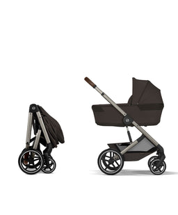 Cybex Cybex Balios Ultimate Pushchair Bundle with Cybex Cloud G3 Car Seat - Chocolate Brown