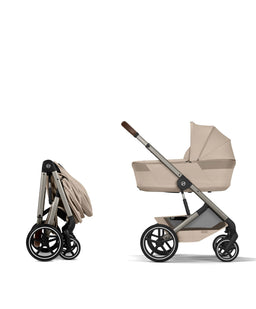 Cybex Cybex Balios Utltimate Pushchair Bundle with Cybex Cloud G3 Car Seat - Almond Beige