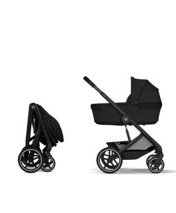 Cybex Cybex Balios Utltimate Pushchair Bundle with Cybex Cloud G3 Car Seat - Moon Black