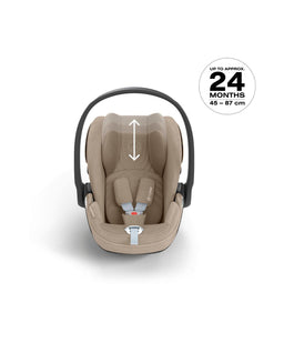 Cybex Cybex Cloud T i-Size Rotating Baby Car Seat - Cozy Beige