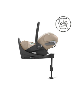 Cybex Cybex Cloud T i-Size Rotating Baby Car Seat - Cozy Beige