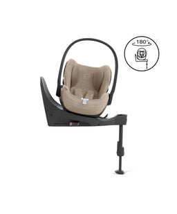 Cybex Cybex Gazelle S Pushchair Bundle with Cloud T i-Size Baby Car Seat & Base (7 Pieces) - Almond Beige