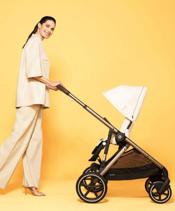 Cybex Cybex Gazelle S Pushchair Bundle with Cybex Aton B2 i-Size Car Seat & Base (7 Pieces) - Almond Beige