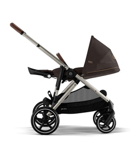 Cybex Cybex Gazelle S Twin Pushchair Bundle (12 Pieces) - Chocolate Brown