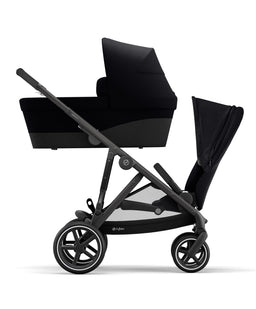 Cybex Cybex Gazelle S Twin Pushchair Bundle (12 Pieces) - Moon Black