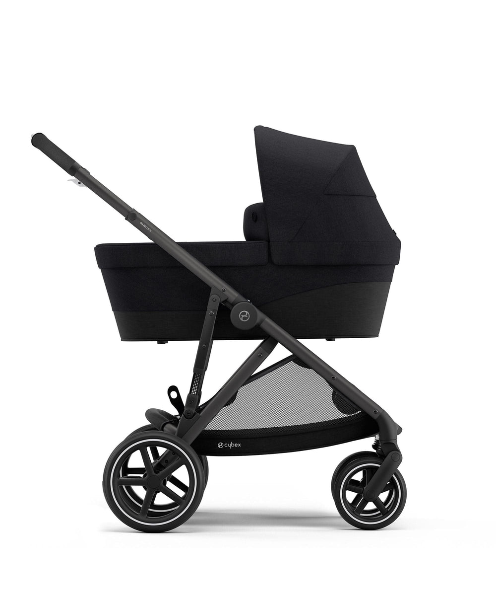 Cybex Cybex Gazelle S Twin Pushchair Bundle (12 Pieces) - Moon Black