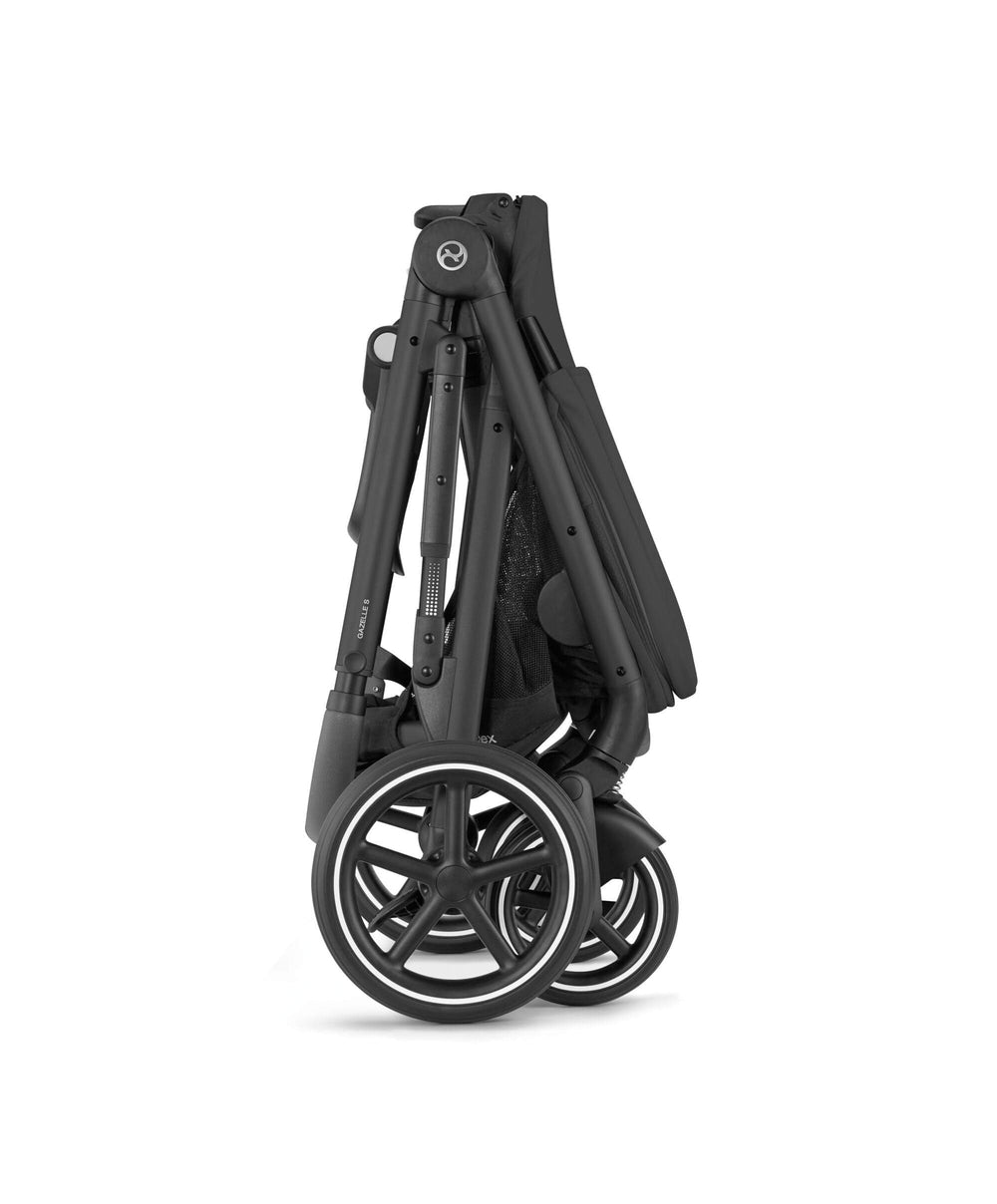 Cybex Cybex Gazelle S Twin Pushchair Bundle (12 Pieces) - Moon Black