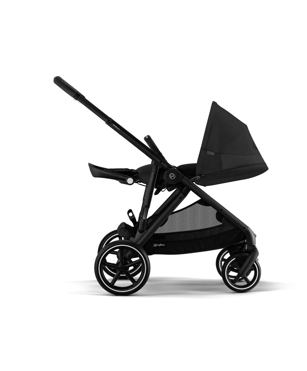 Cybex Cybex Gazelle S Twin Pushchair Bundle (12 Pieces) - Moon Black