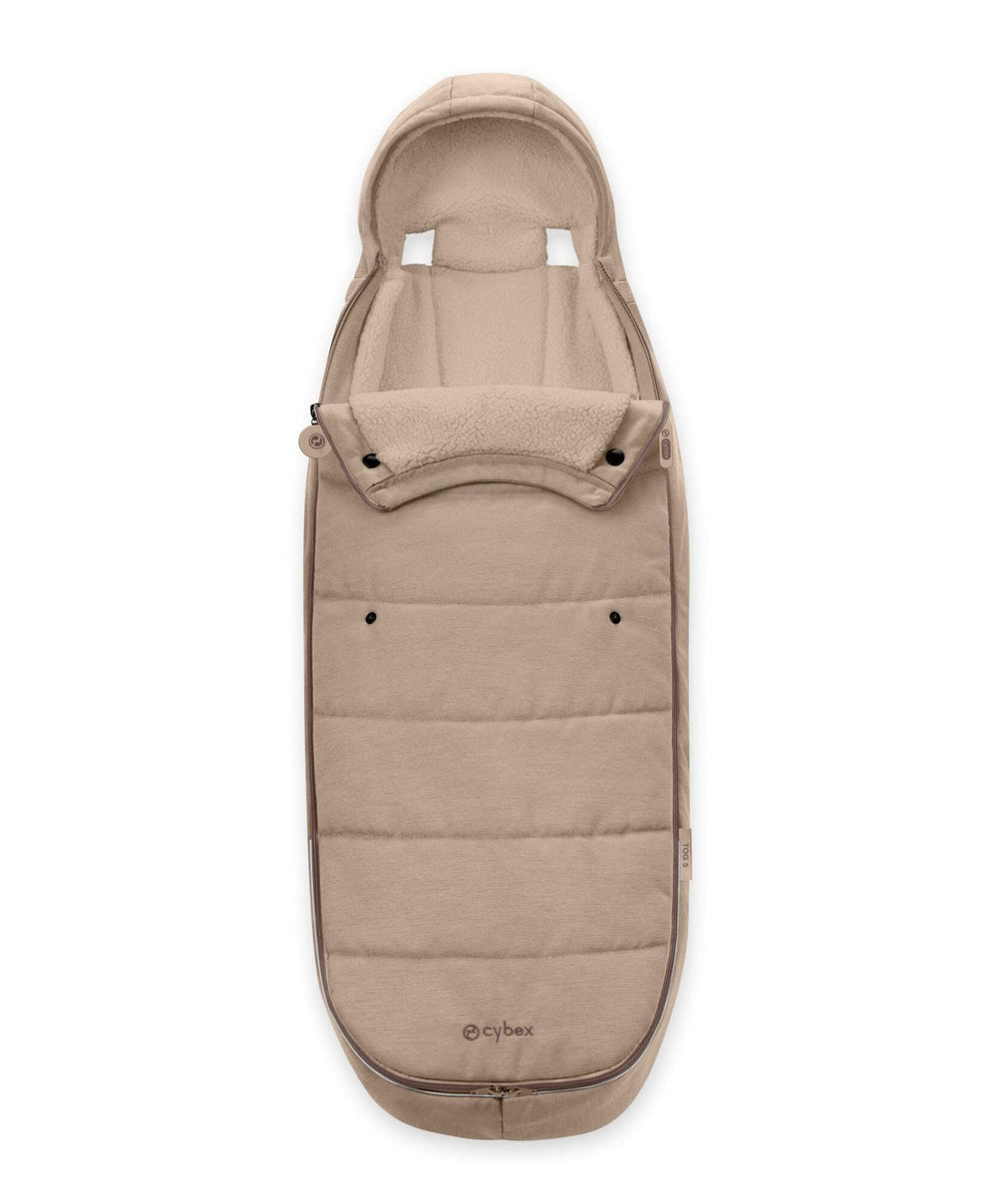 gold footmuff cybex Cybex Gold Pushchair Footmuff Almond Beige – Mamas & Papas UK