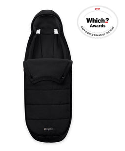 Cybex Footmuffs Cybex Gold Pushchair Footmuff – Black