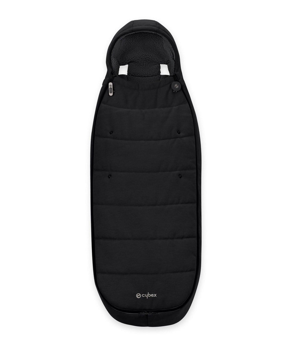 cybex priam footmuff black Cybex Gold Pushchair Footmuff – Black – Mamas & Papas UK