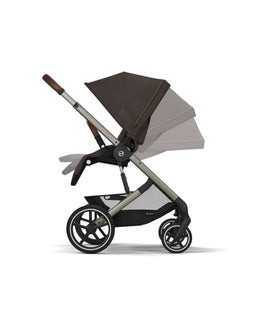 Cybex Pushchairs Cybex Balios S Lux Pushchair Bundle With Cybex Cloud T i-Size Rotating Baby Car Seat & Base (7 Pieces) - Chocolate Brown