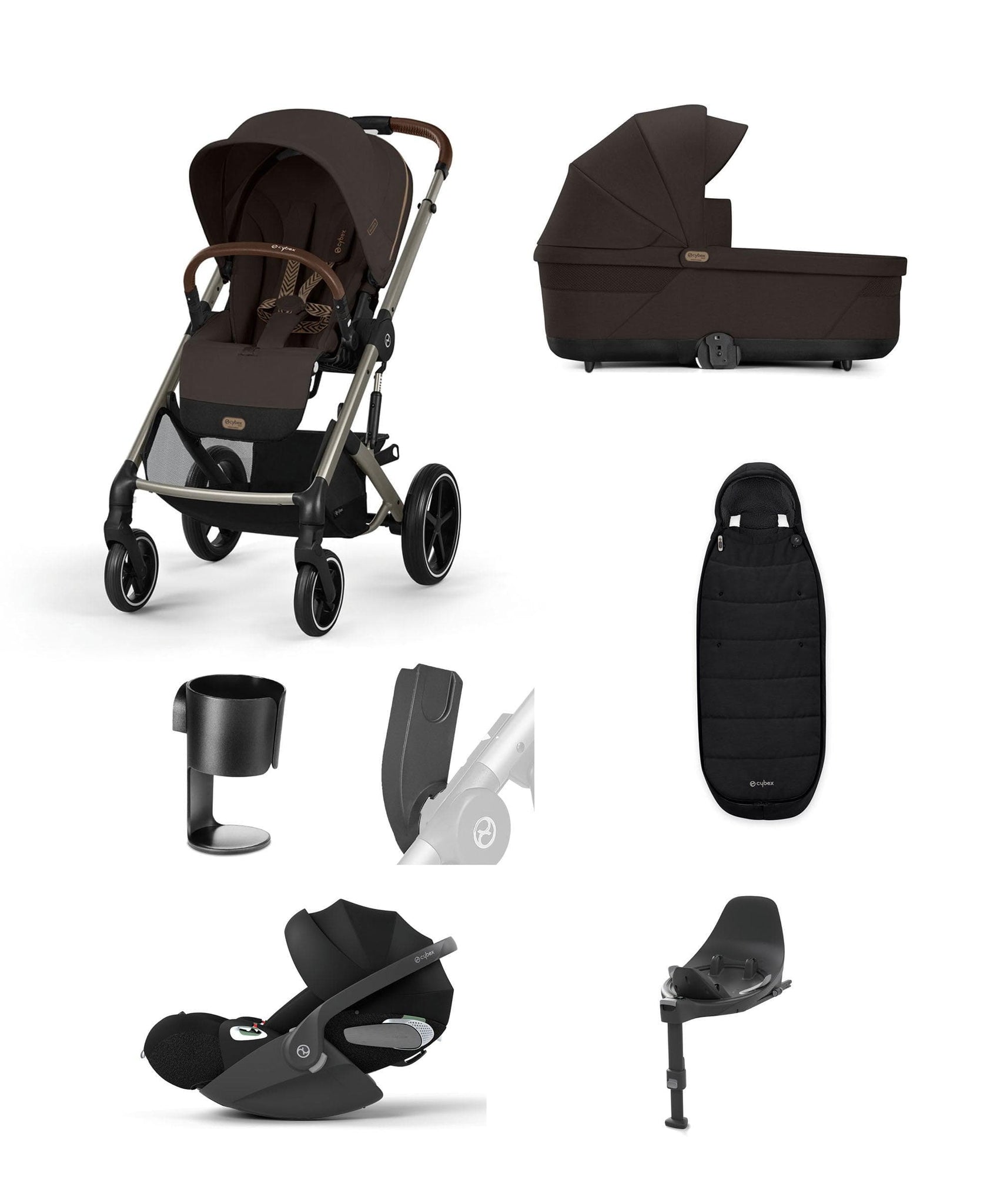 cybex balios m price Cybex Balios S Lux Pushchair Bundle With Cybex Cloud T i-Size Rotating –  Mamas & Papas UK