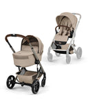 Cybex Pushchairs Cybex Balios S Lux Pushchair & Folding Carrycot - Almond Beige