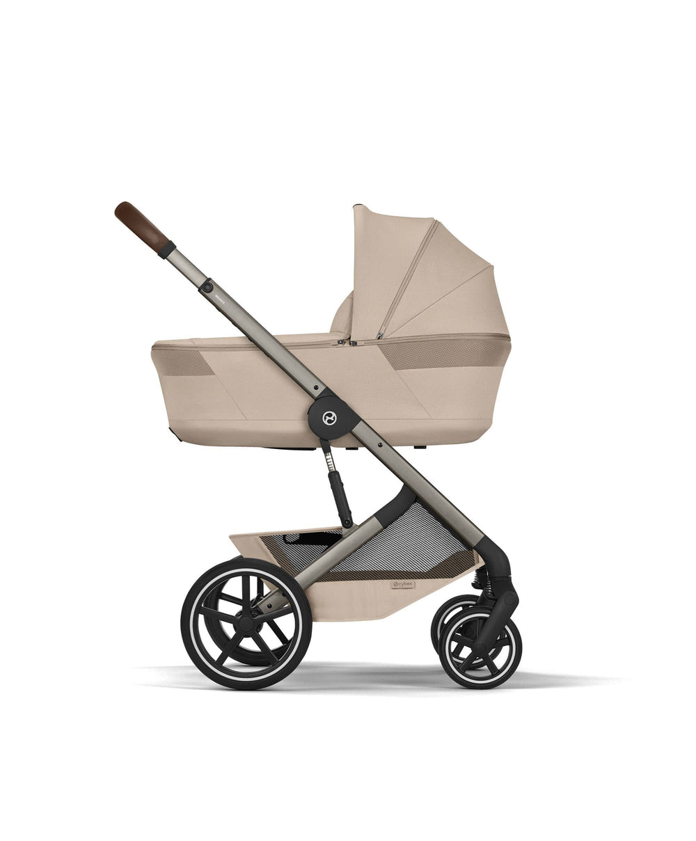 Cybex Pushchairs Cybex Balios S Lux Pushchair &amp; Folding Carrycot - Almond Beige