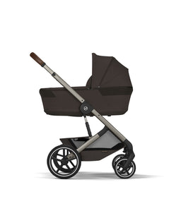 Cybex Pushchairs Cybex Balios S Lux Pushchair & Folding Carrycot - Chocolate Brown