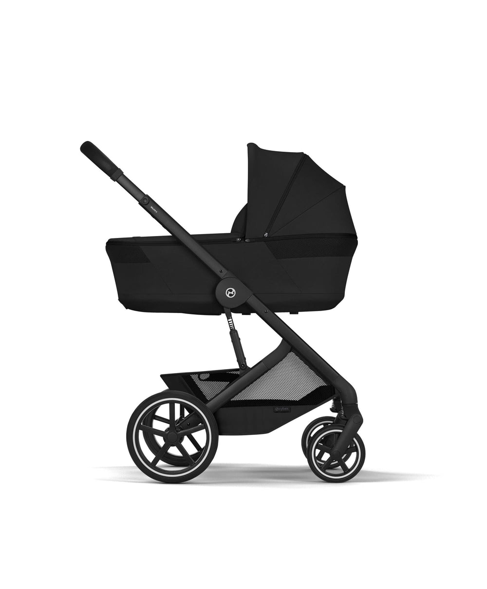 Cybex Pushchairs Cybex Balios S Lux Pushchair &amp; Folding Carrycot - Moon Black