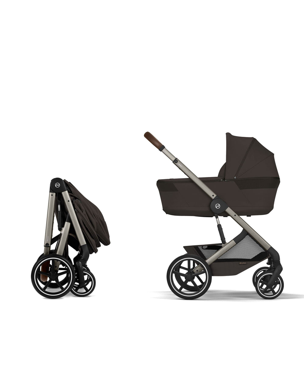Cybex Pushchairs Cybex Balios Ultimate Pushchair Bundle with Cybex Cloud G3 Car Seat - Chocolate Brown