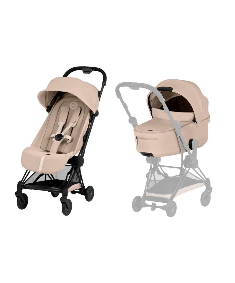 Cybex Pushchairs Cybex COYA Pushchair &amp; Carry Cot - Cozy Beige