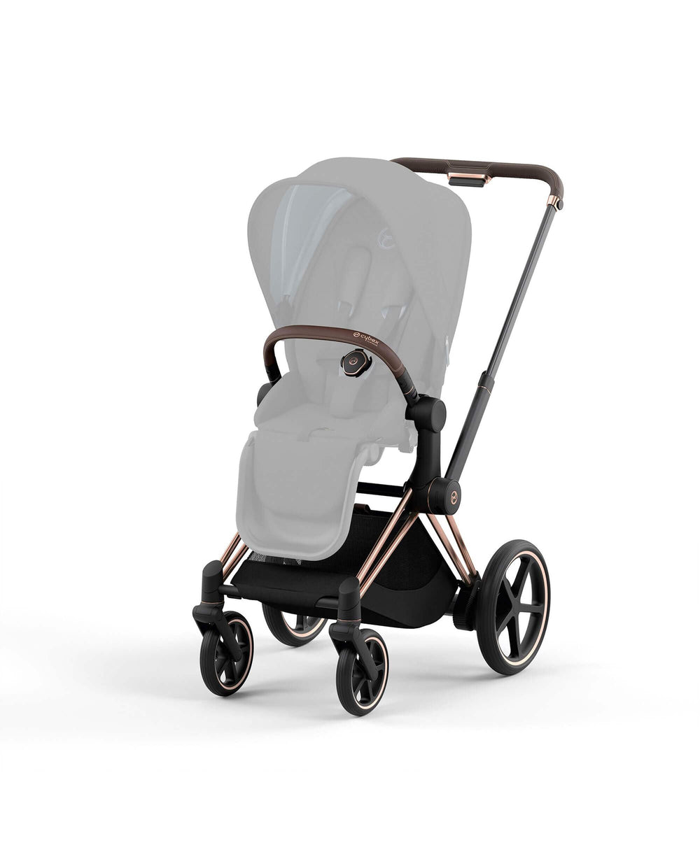 Cybex Pushchairs Cybex ePriam Pushchair - Rose Gold/Sepia Black