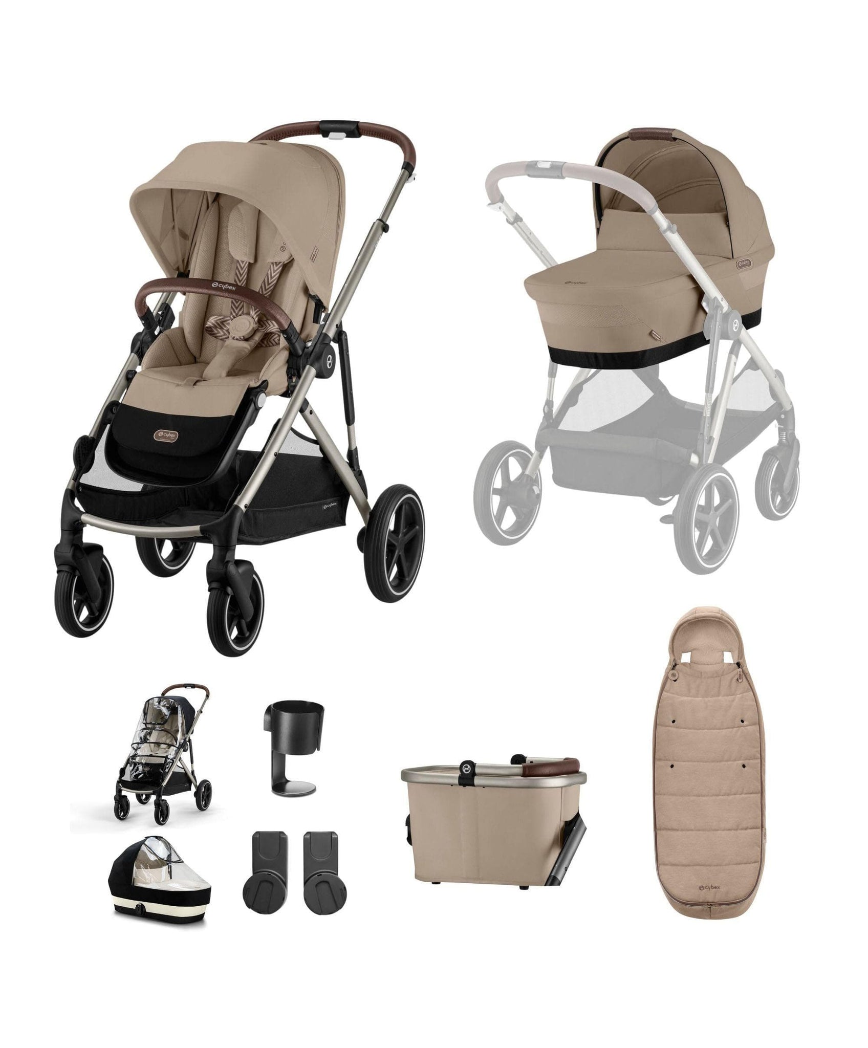 cybex gazelle s stroller accessories Cybex Gazelle S Pushchair Bundle (5 Piece)
