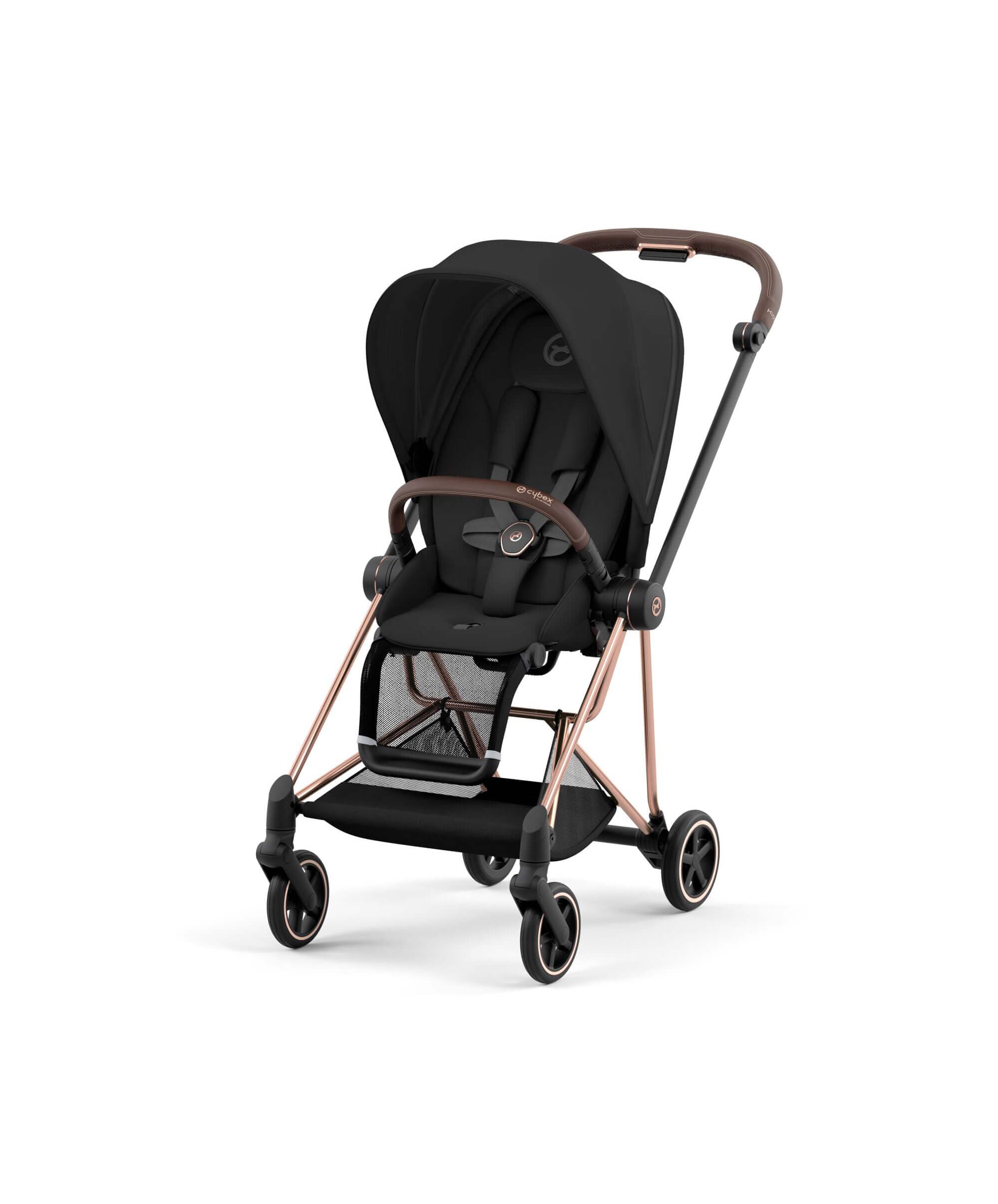 Mios Pushchair Rose Gold Sepia Black
