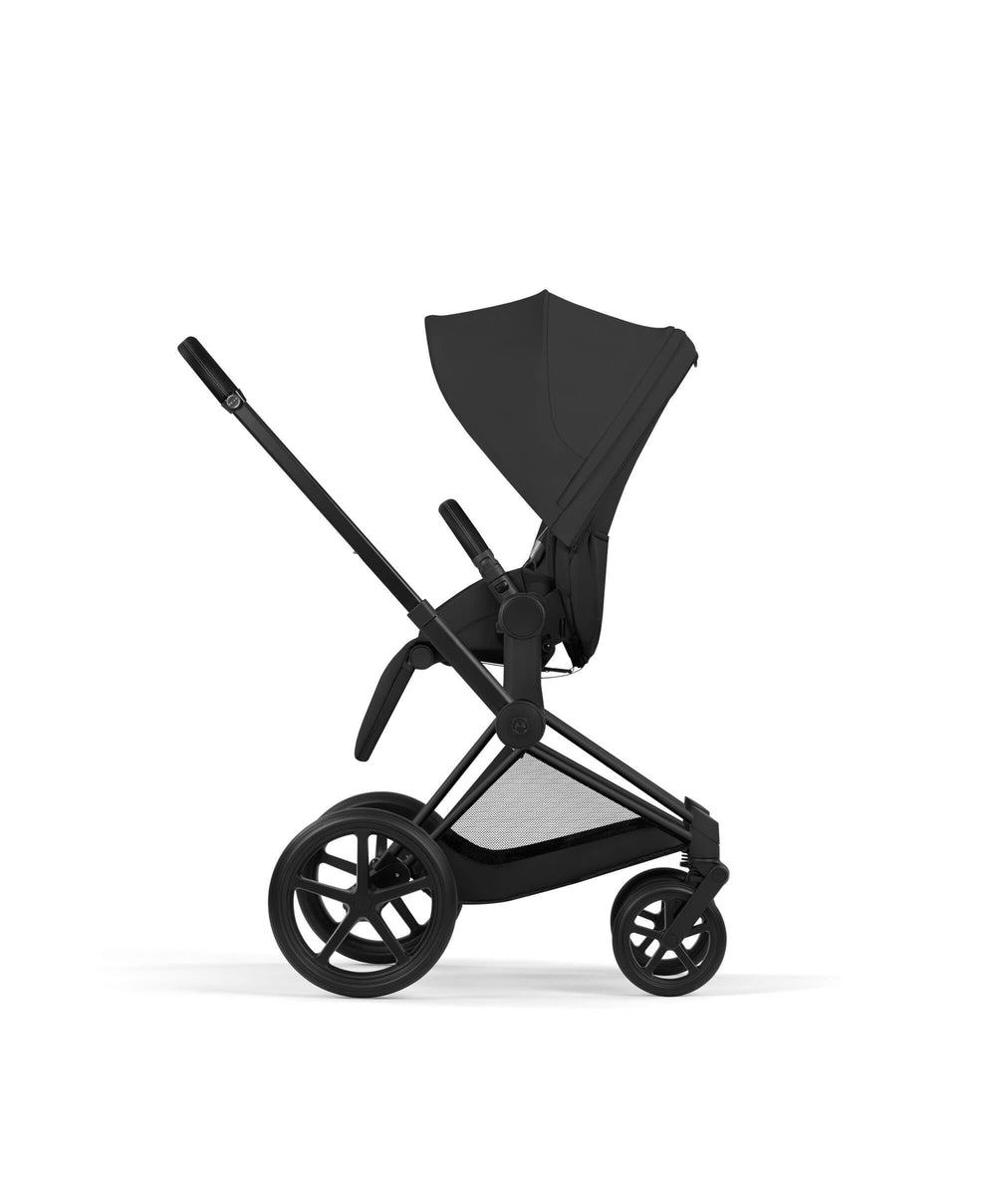 Cybex Pushchairs Cybex Priam Ultimate Pushchair Bundle with Cybex Cloud T i-Size Rotating Baby Car Seat &amp; Base - Sepia Black