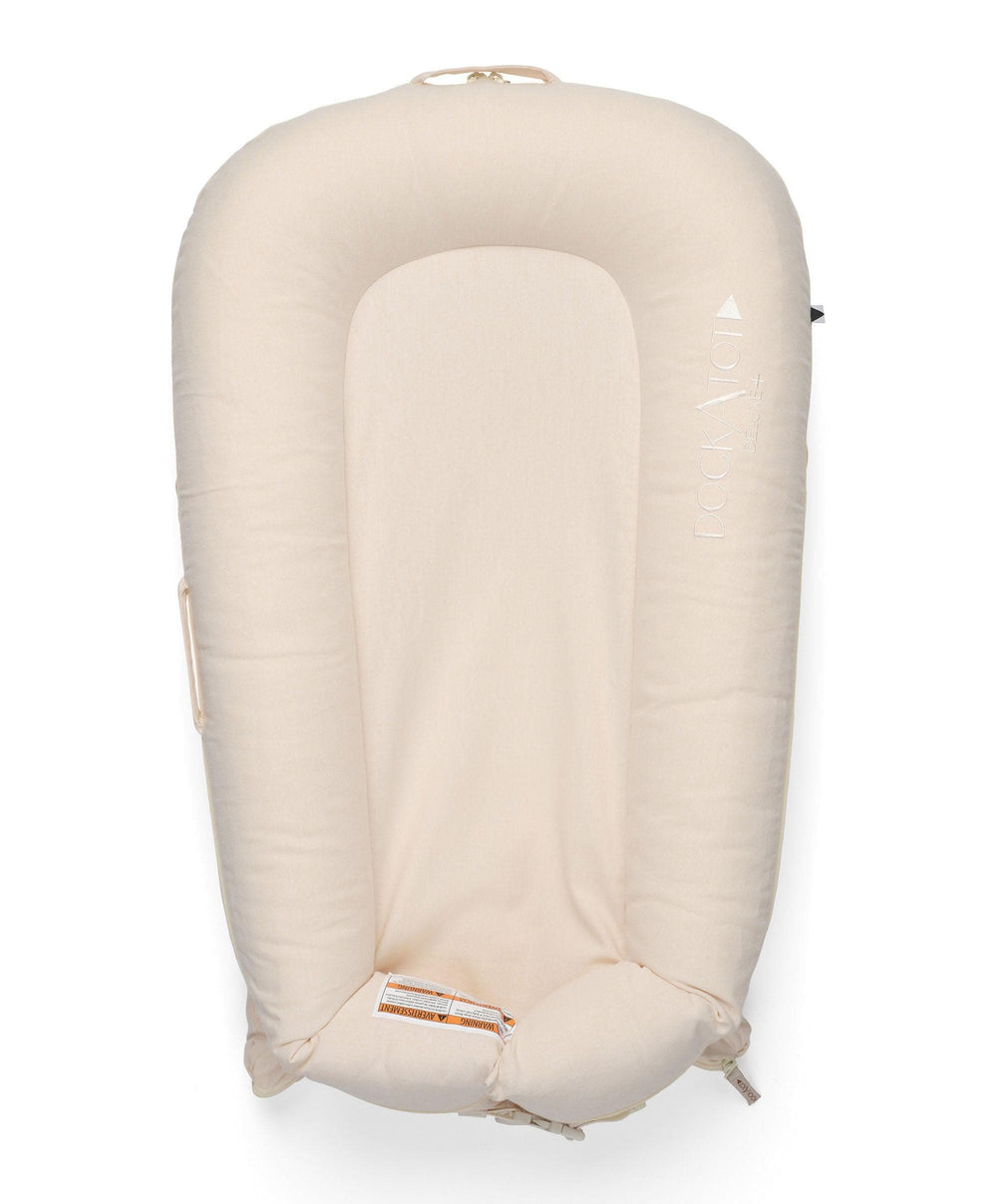 Dockatot Baby Nests Dockatot Deluxe+ Dock - Sand Chambray