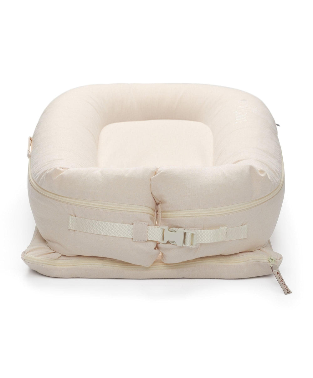 Dockatot Baby Nests Dockatot Deluxe+ Dock - Sand Chambray