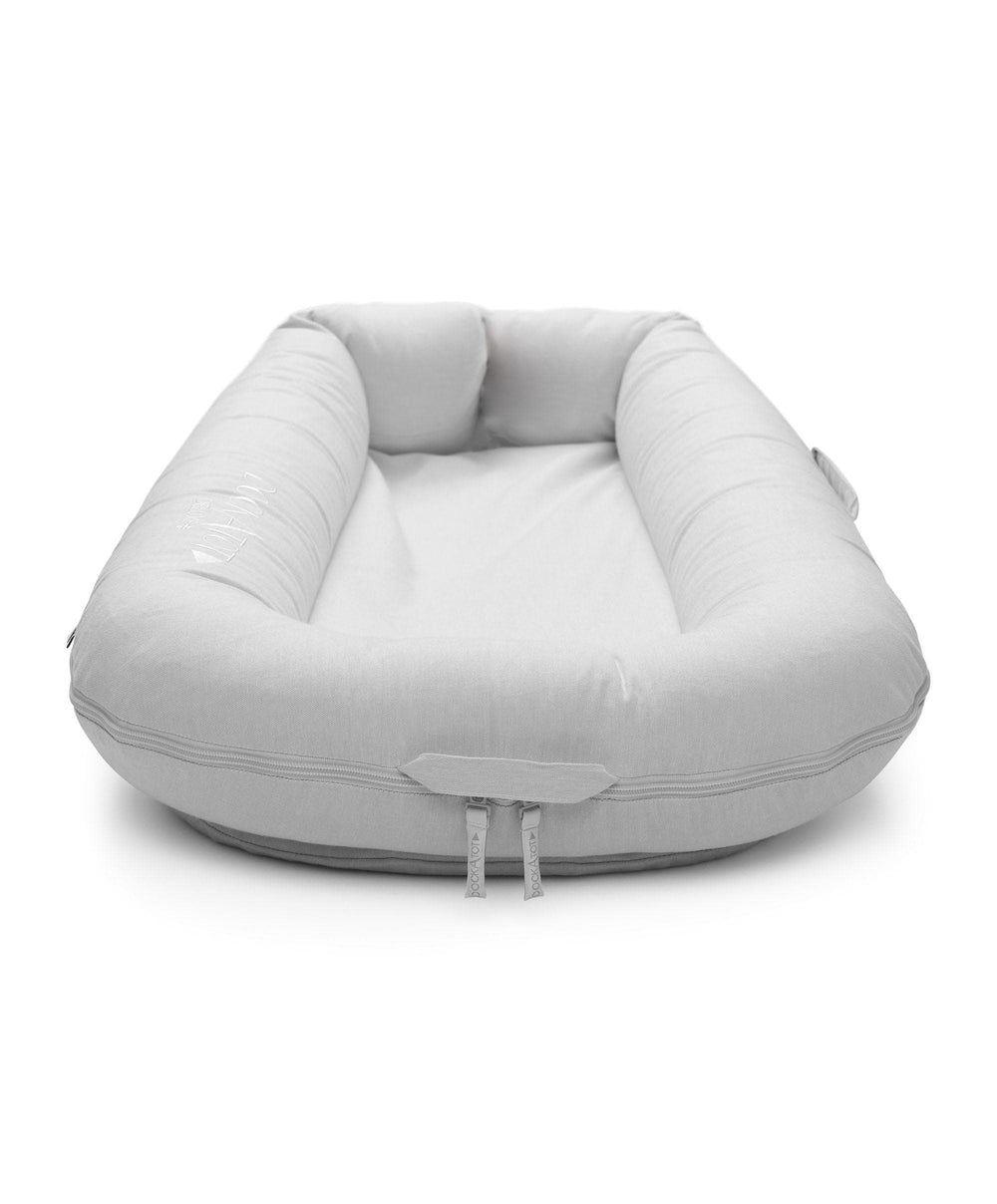 Dockatot Baby Nests DockATot Deluxe+ - Fog Grey Chambray